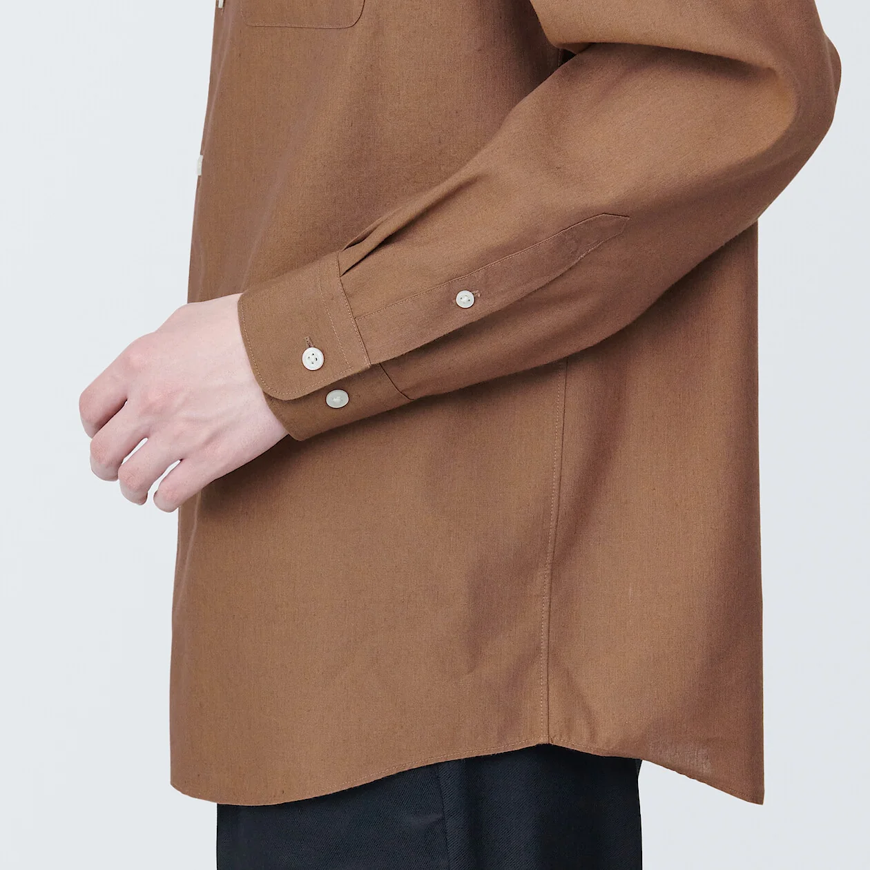 Hemp Blend Long Sleeve Shirt - Image 54