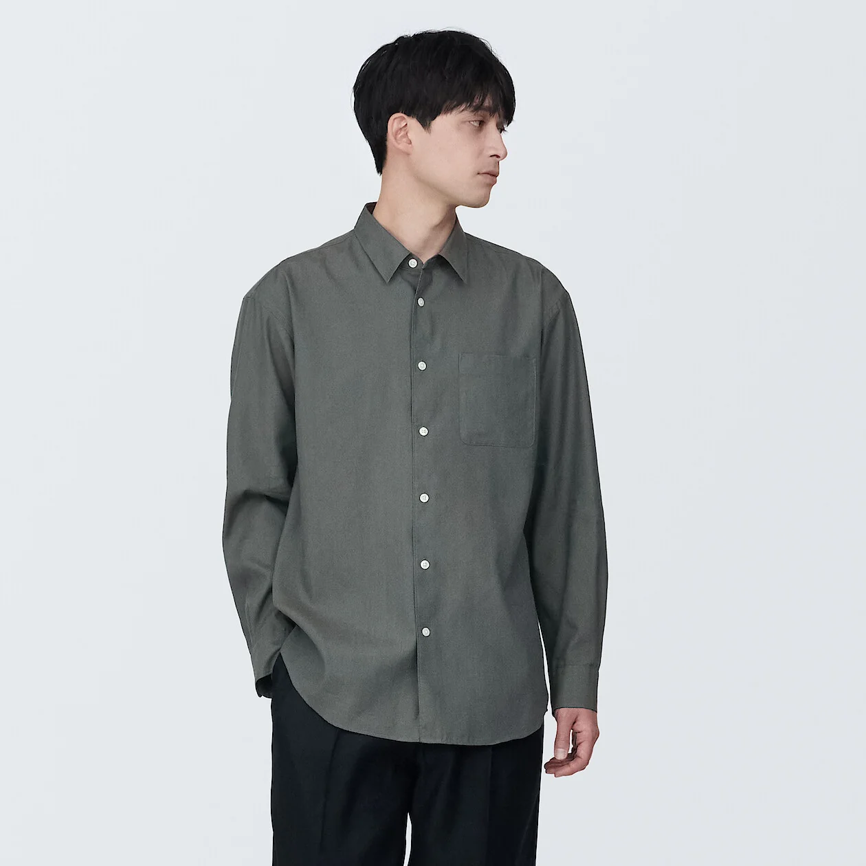 Hemp Blend Long Sleeve Shirt - Image 9