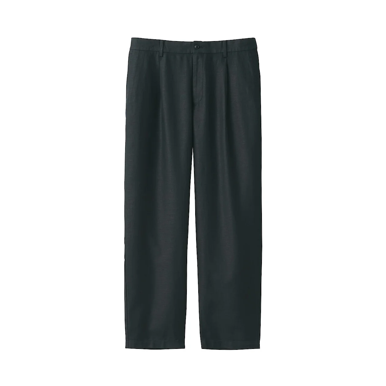 Hemp Blend Twill Darted Straight Pants - Image 17