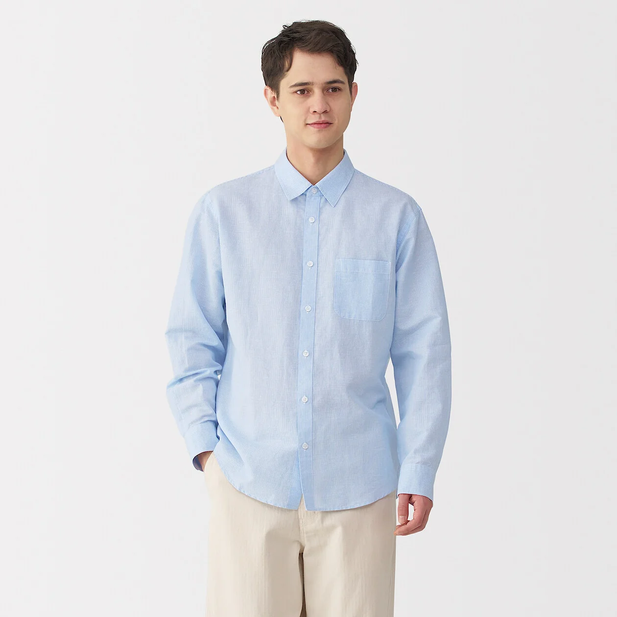 Hemp Cotton Long Sleeve Shirt - Image 33