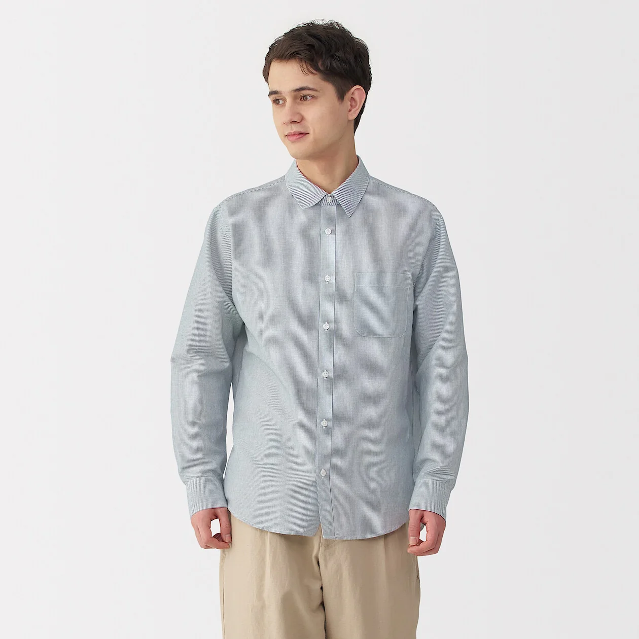 Hemp Cotton Long Sleeve Shirt - Image 41