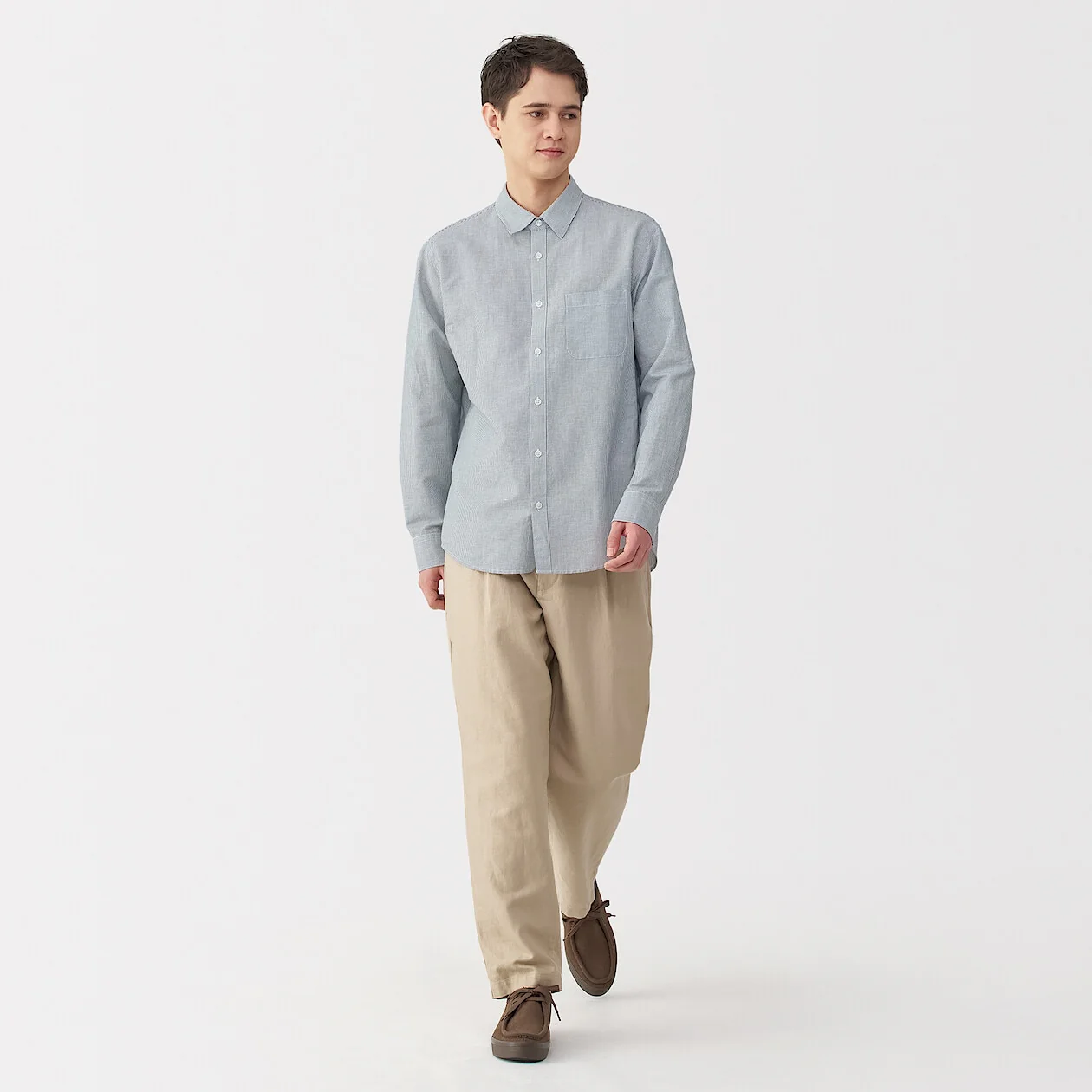 Hemp Cotton Long Sleeve Shirt - Image 42