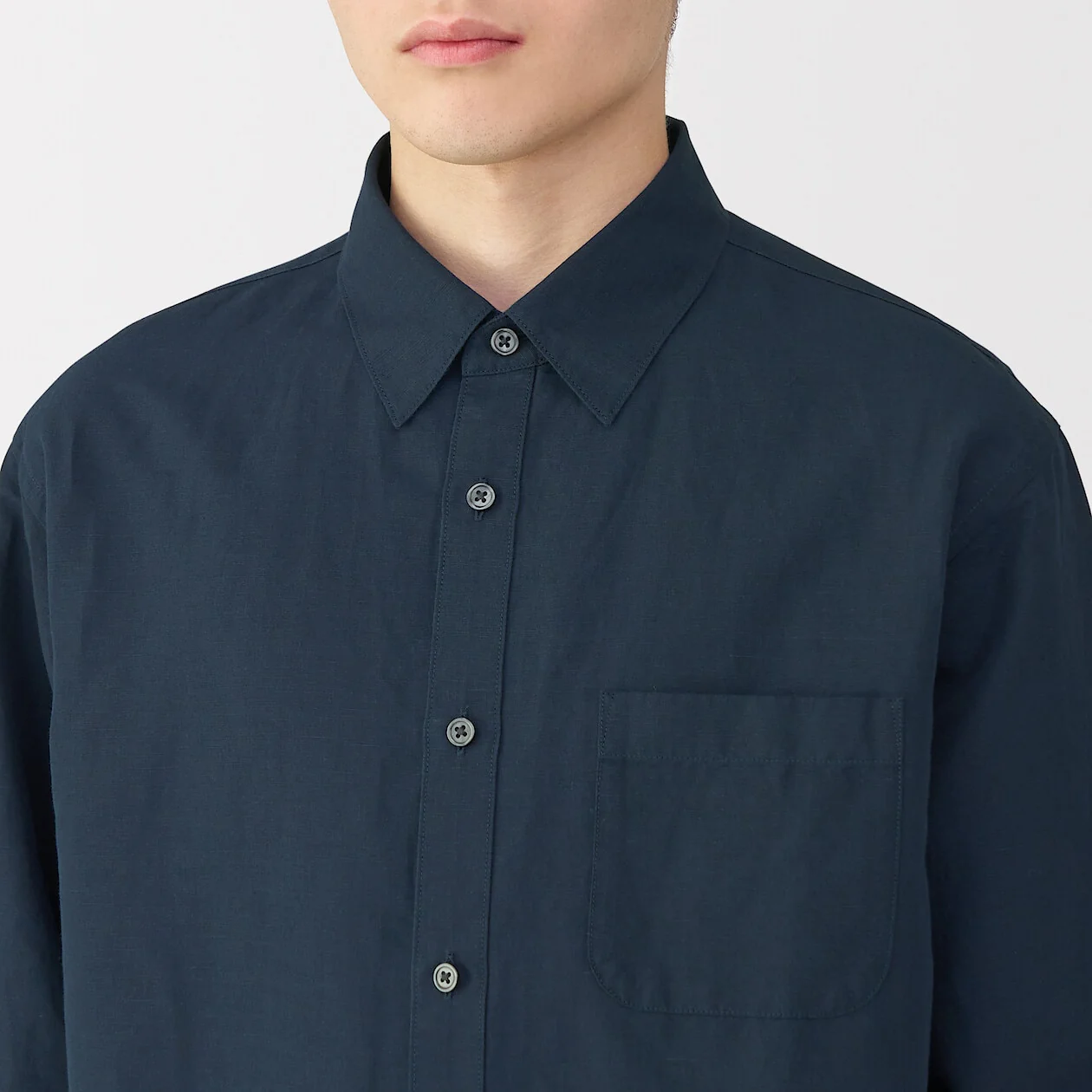 Hemp Cotton Long Sleeve Shirt - Image 5