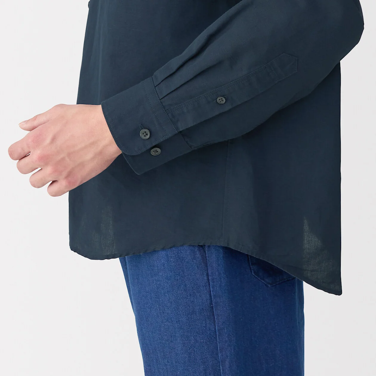 Hemp Cotton Long Sleeve Shirt - Image 6