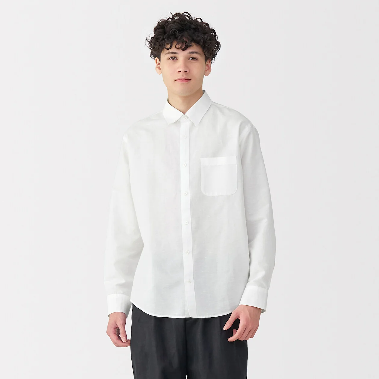 Hemp Cotton Long Sleeve Shirt - Image 8