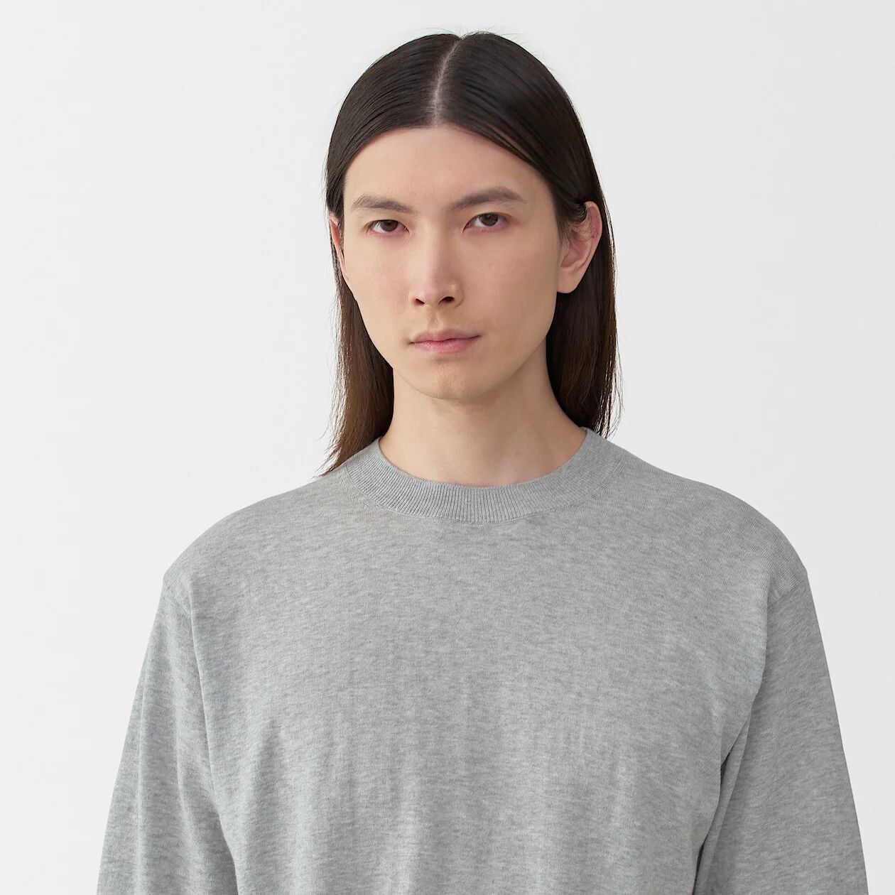 MUJI Labo High Gauge Knit Short Sleeve Shirt - Image 19