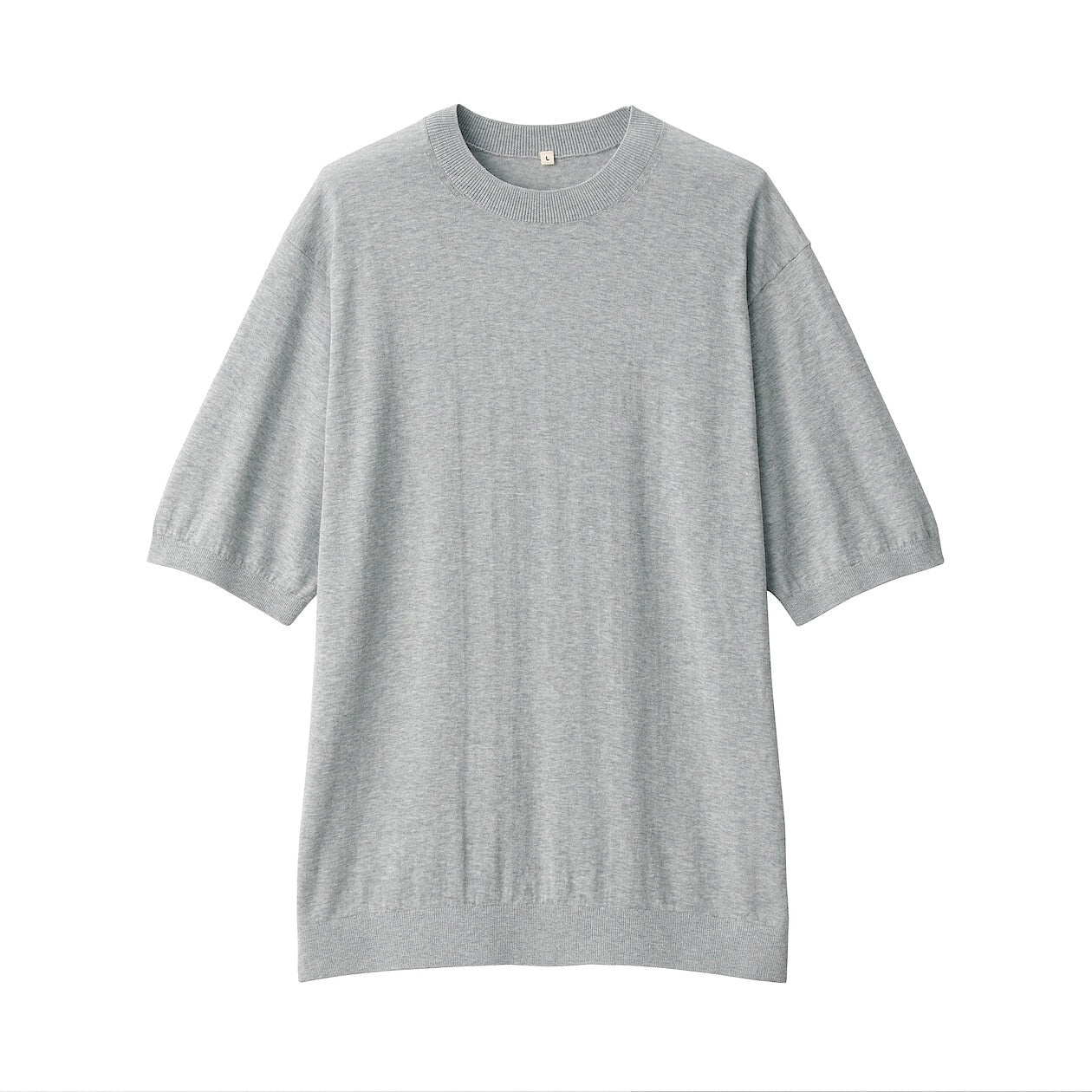 MUJI Labo High Gauge Knit Short Sleeve Shirt - Image 20