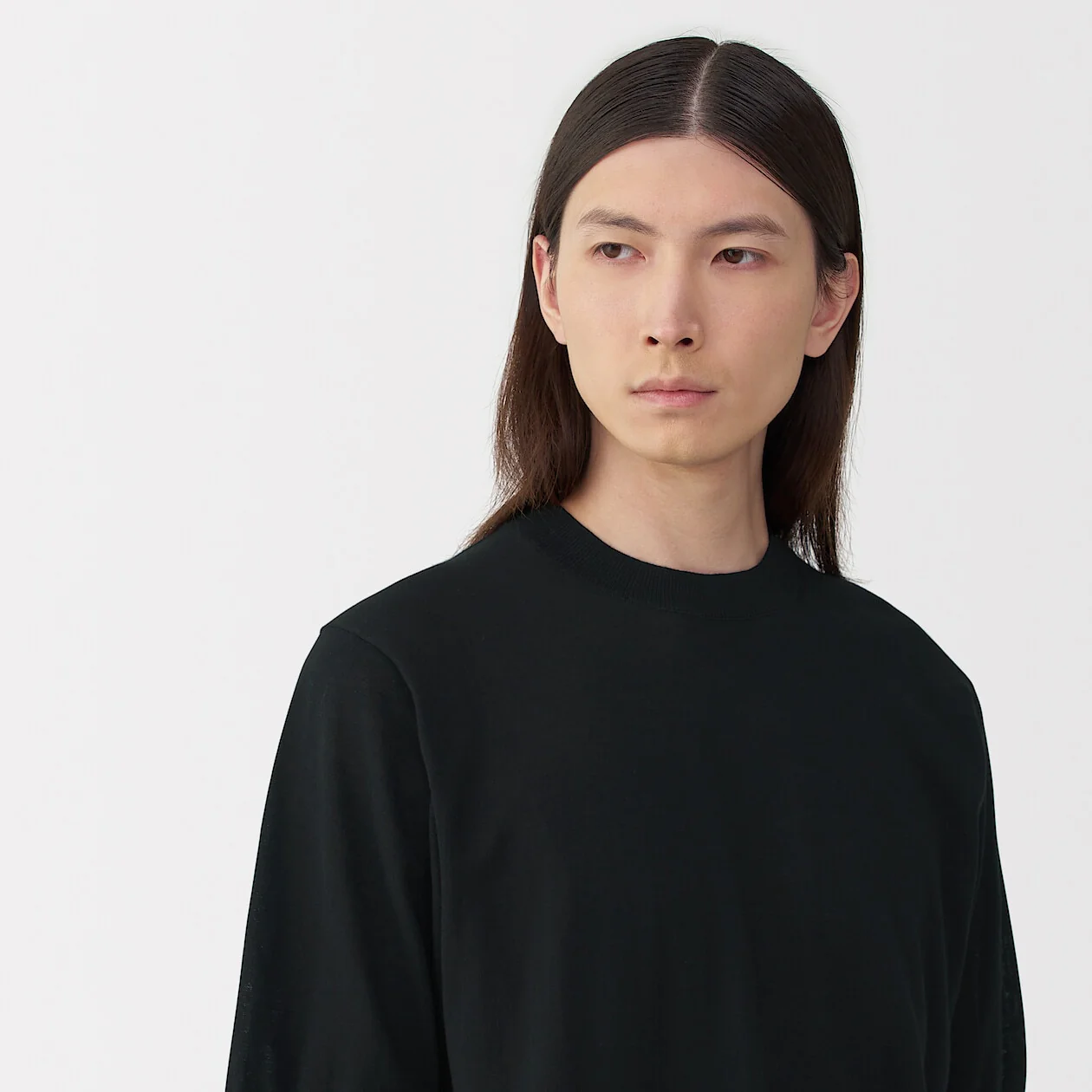 MUJI Labo High Gauge Knit Short Sleeve Shirt - Image 26