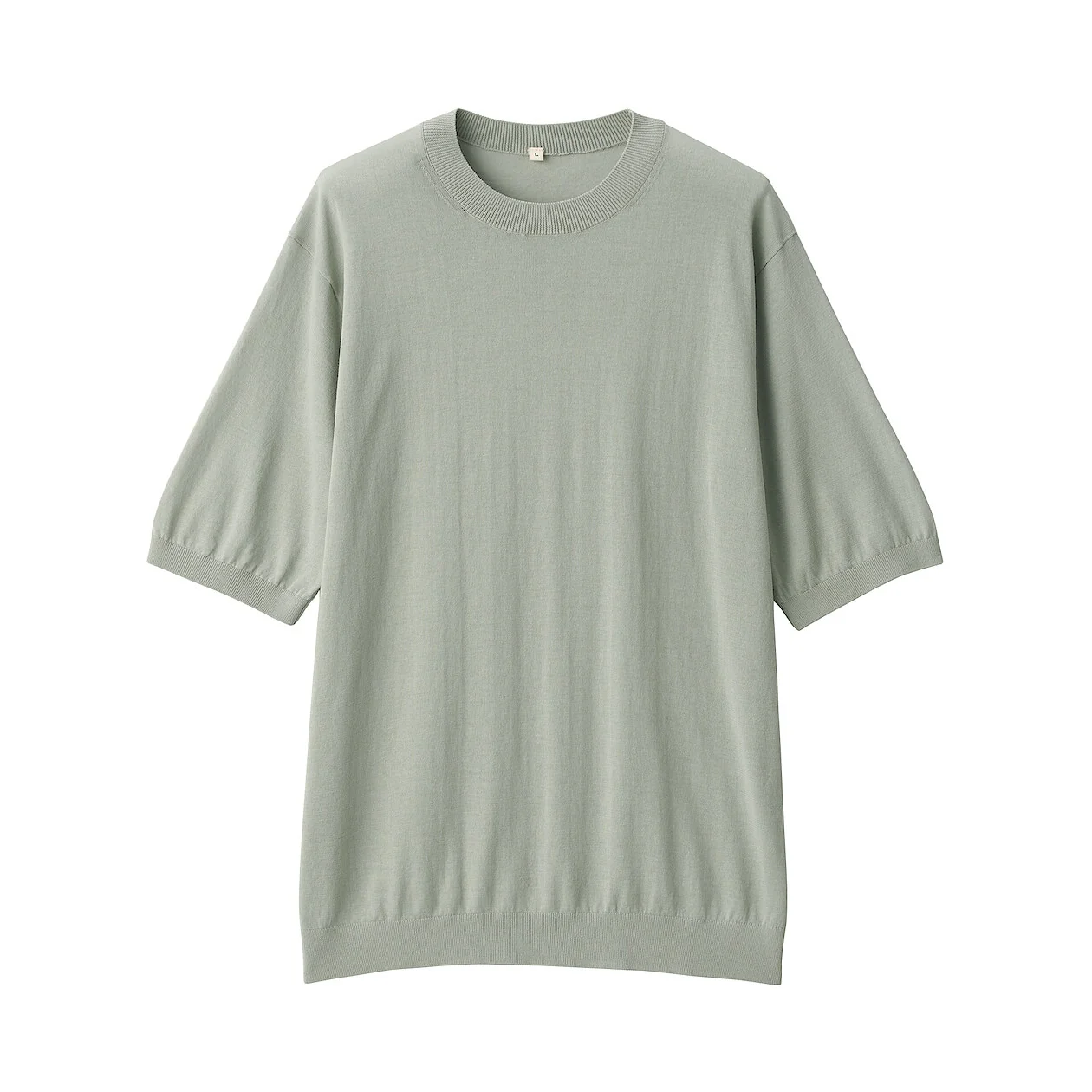 MUJI Labo High Gauge Knit Short Sleeve Shirt - Image 6
