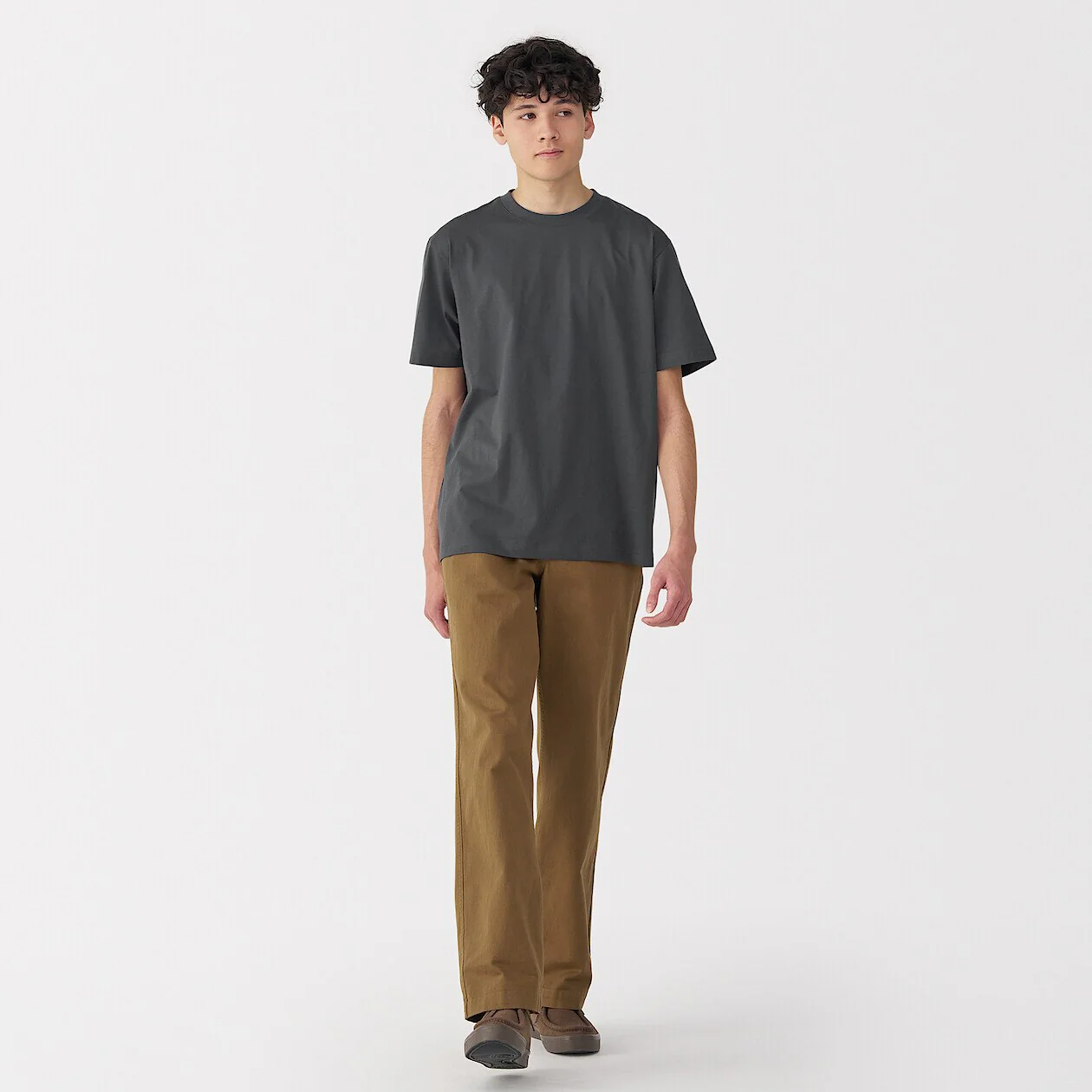 Jersey Crewneck Short Sleeve T-Shirt - Image 3