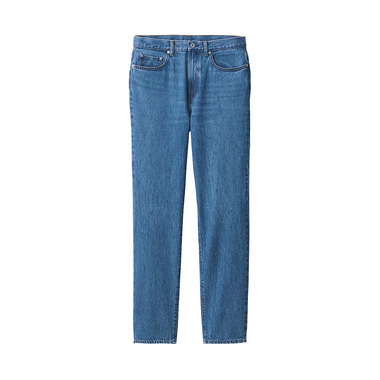 Kapok Blend Denim Straight Pants - Image 8