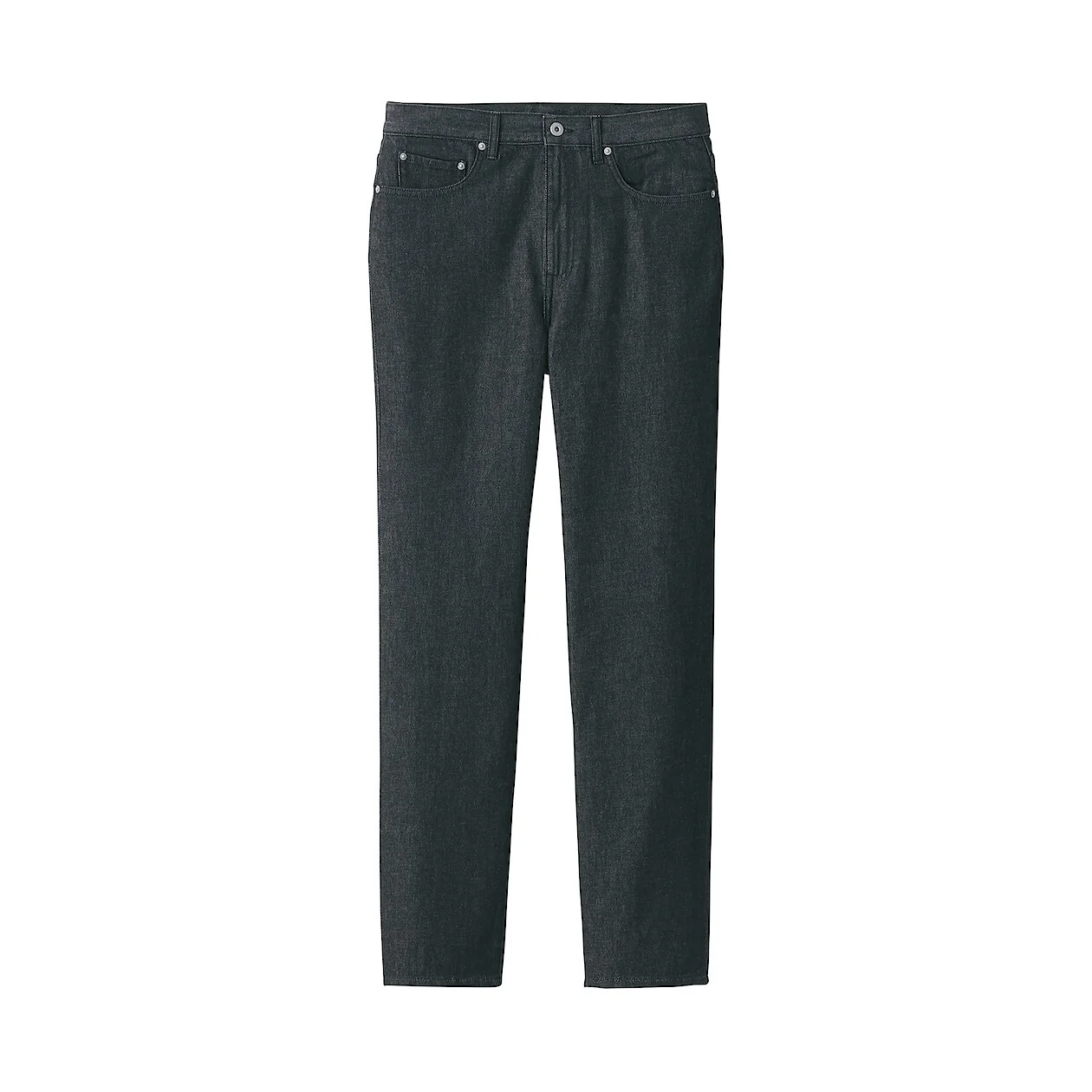 Kapok Blend Stretch Denim Straight Pants - Image 8