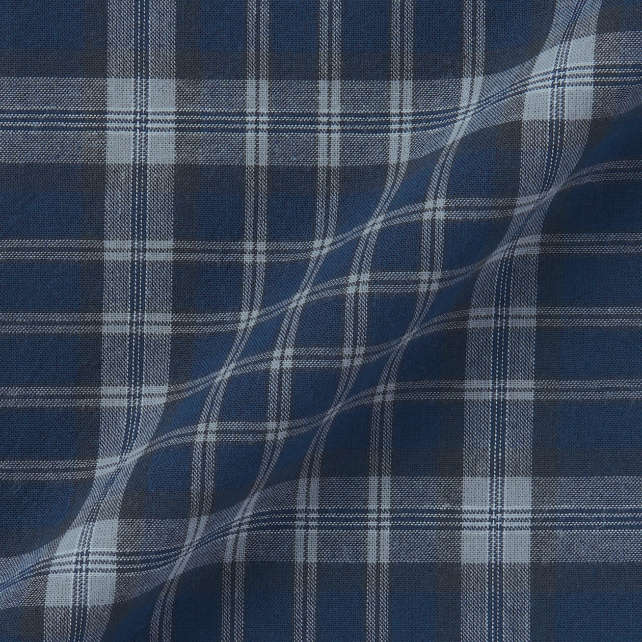Madras Check Open Collar Short Sleeve Shirt - Image 27