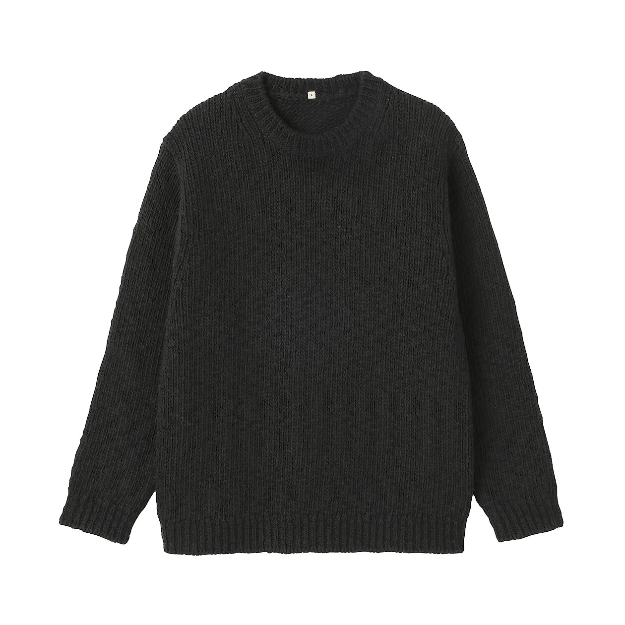 Merino Wool Low-Gauge Crewneck Sweater - Image 10