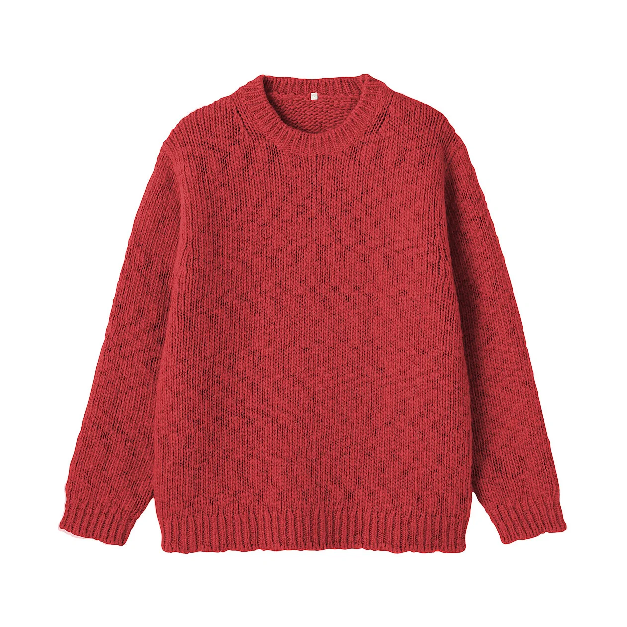 Merino Wool Low-Gauge Crewneck Sweater - Image 14