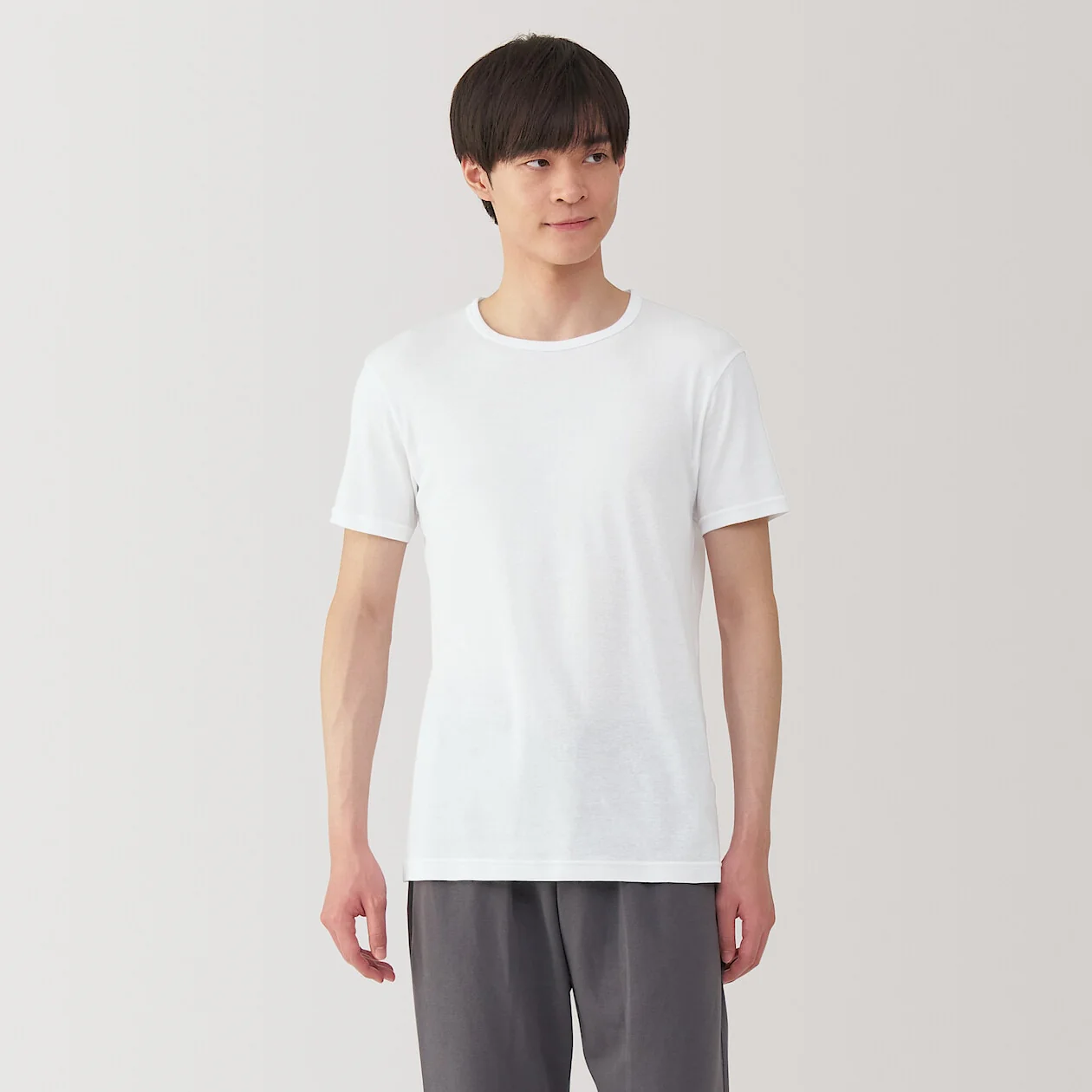 Moisture Wicking Cotton Crewneck Short Sleeve T-Shirt