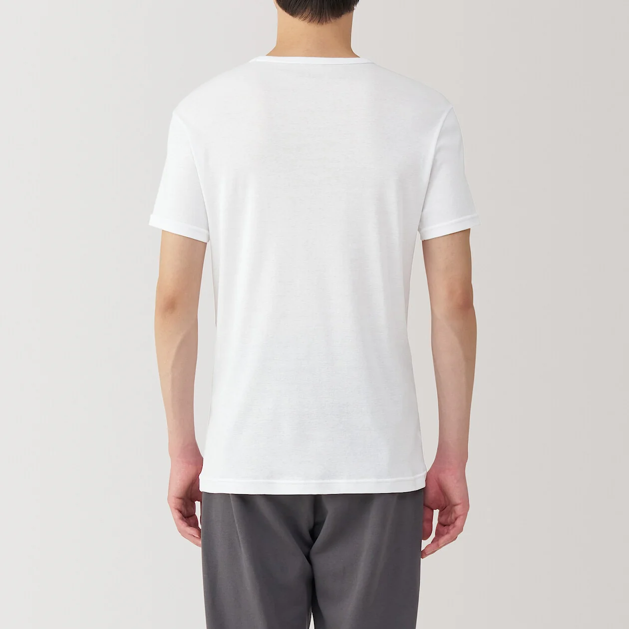 Moisture Wicking Cotton Crewneck Short Sleeve T-Shirt - Image 4