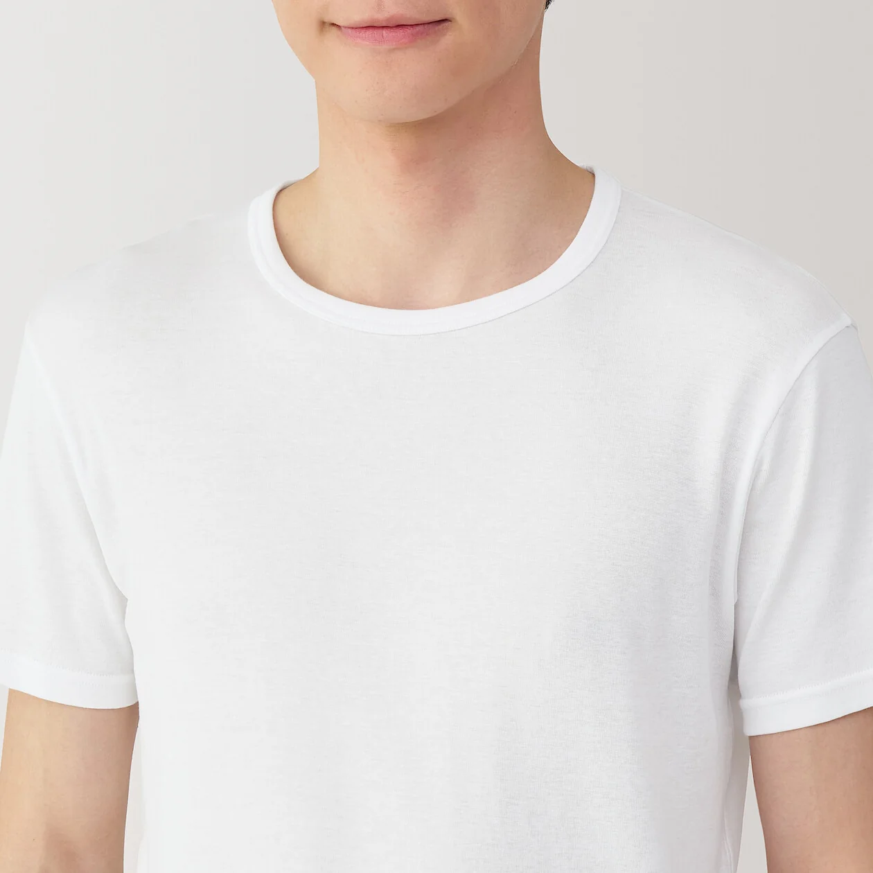 Moisture Wicking Cotton Crewneck Short Sleeve T-Shirt - Image 5