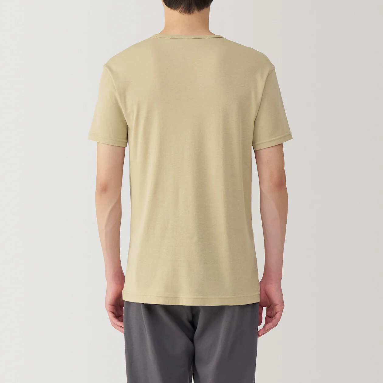 Moisture Wicking Cotton V-Neck Short Sleeve T-Shirt - Image 4