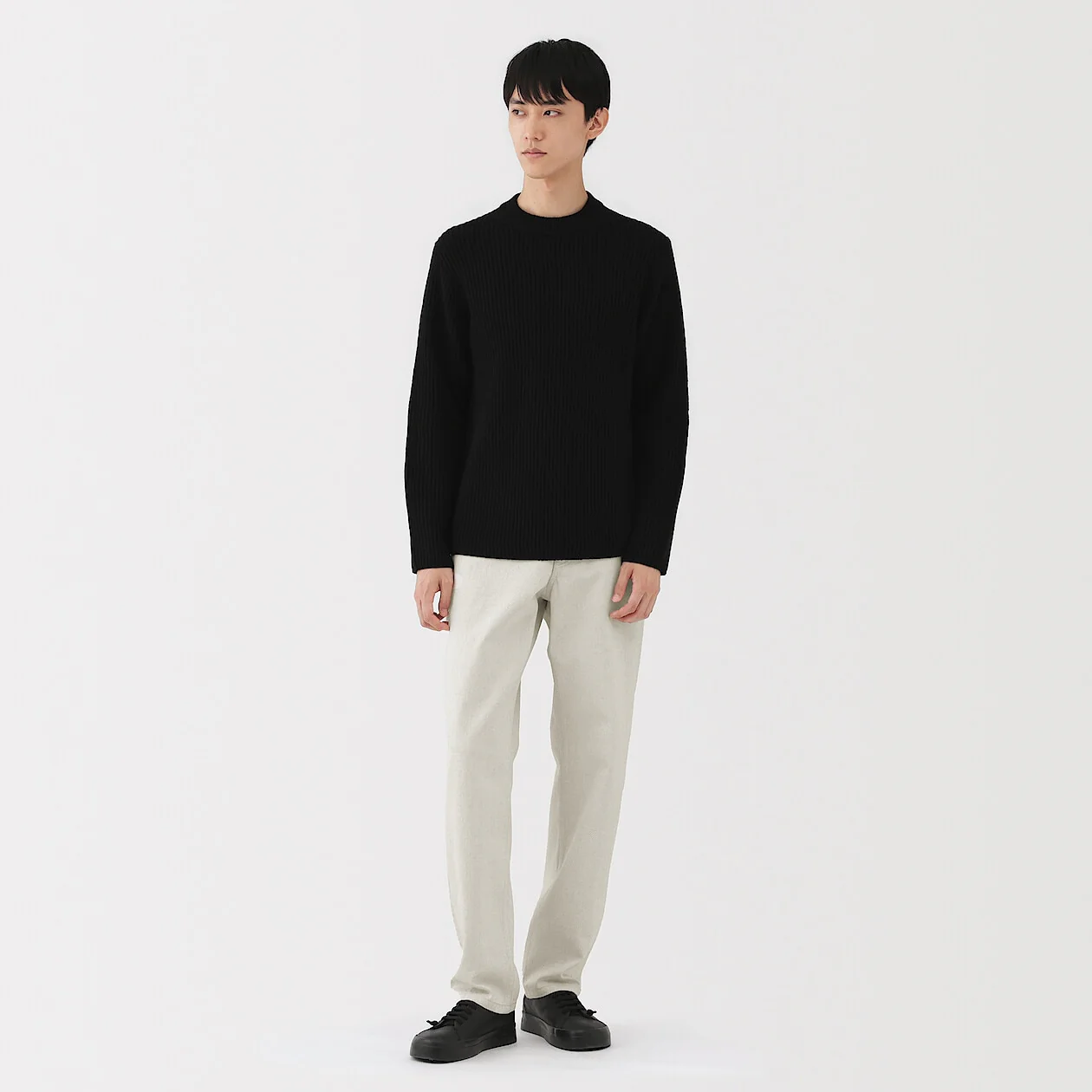 Recycled Cotton Blend 5-Pocket Pants - Image 2