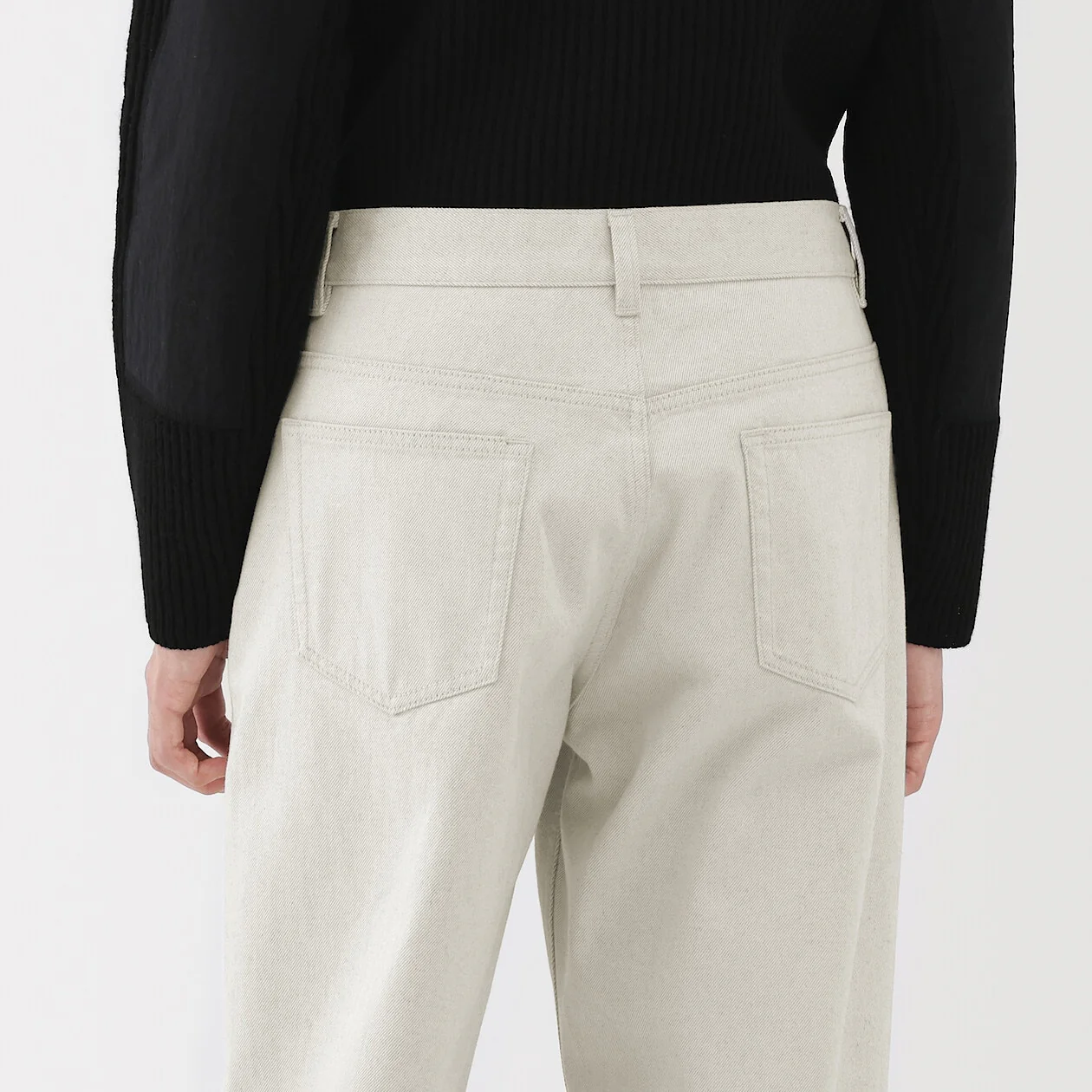 Recycled Cotton Blend 5-Pocket Pants - Image 6