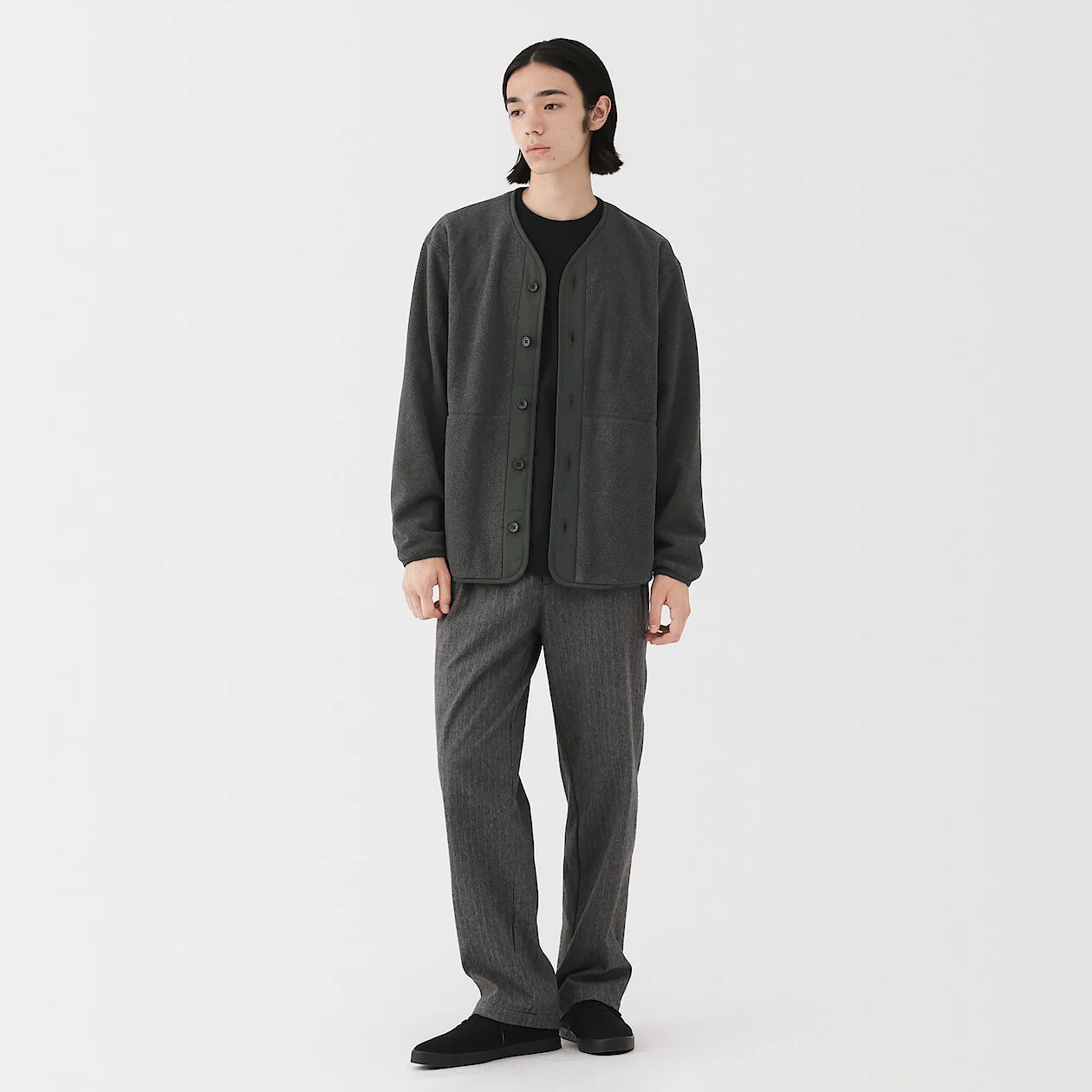 Recycled Fleece Cardigan - Image 13