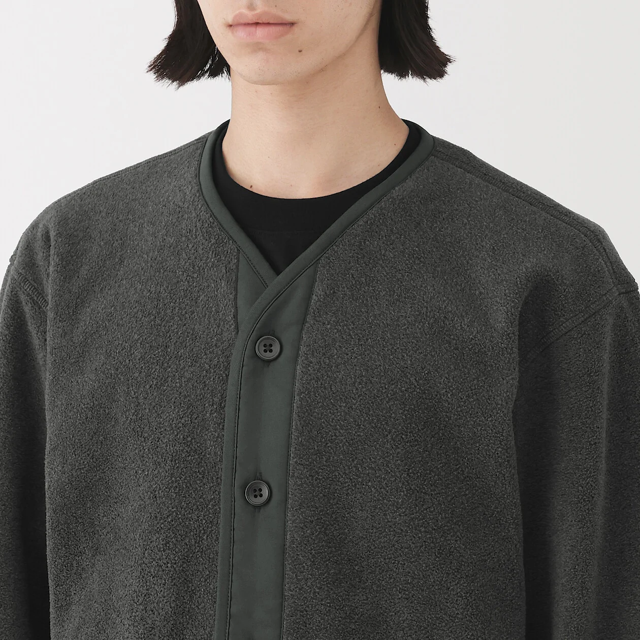 Recycled Fleece Cardigan - Image 16