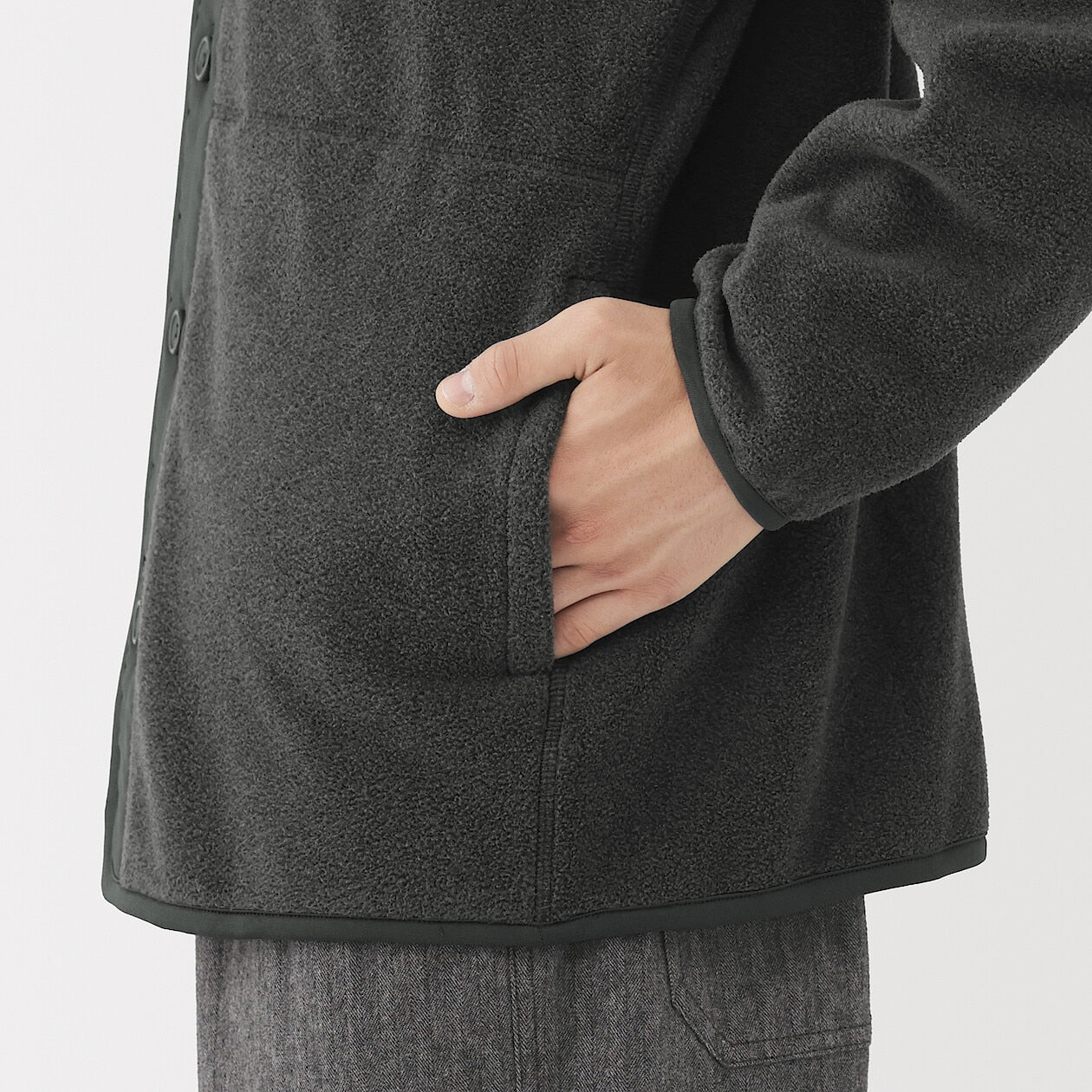 Recycled Fleece Cardigan - Image 17