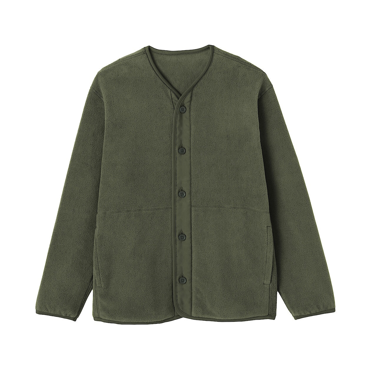 Recycled Fleece Cardigan - Image 4