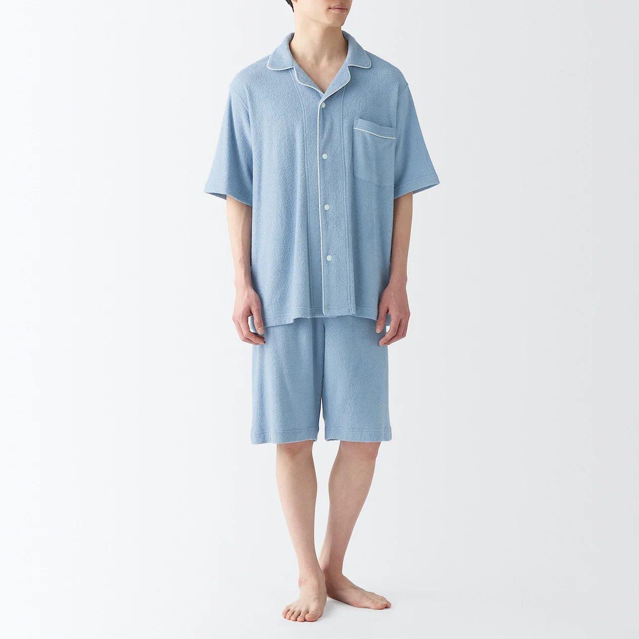 Terry Towelling Short Sleeve Pyjamas - Image 19
