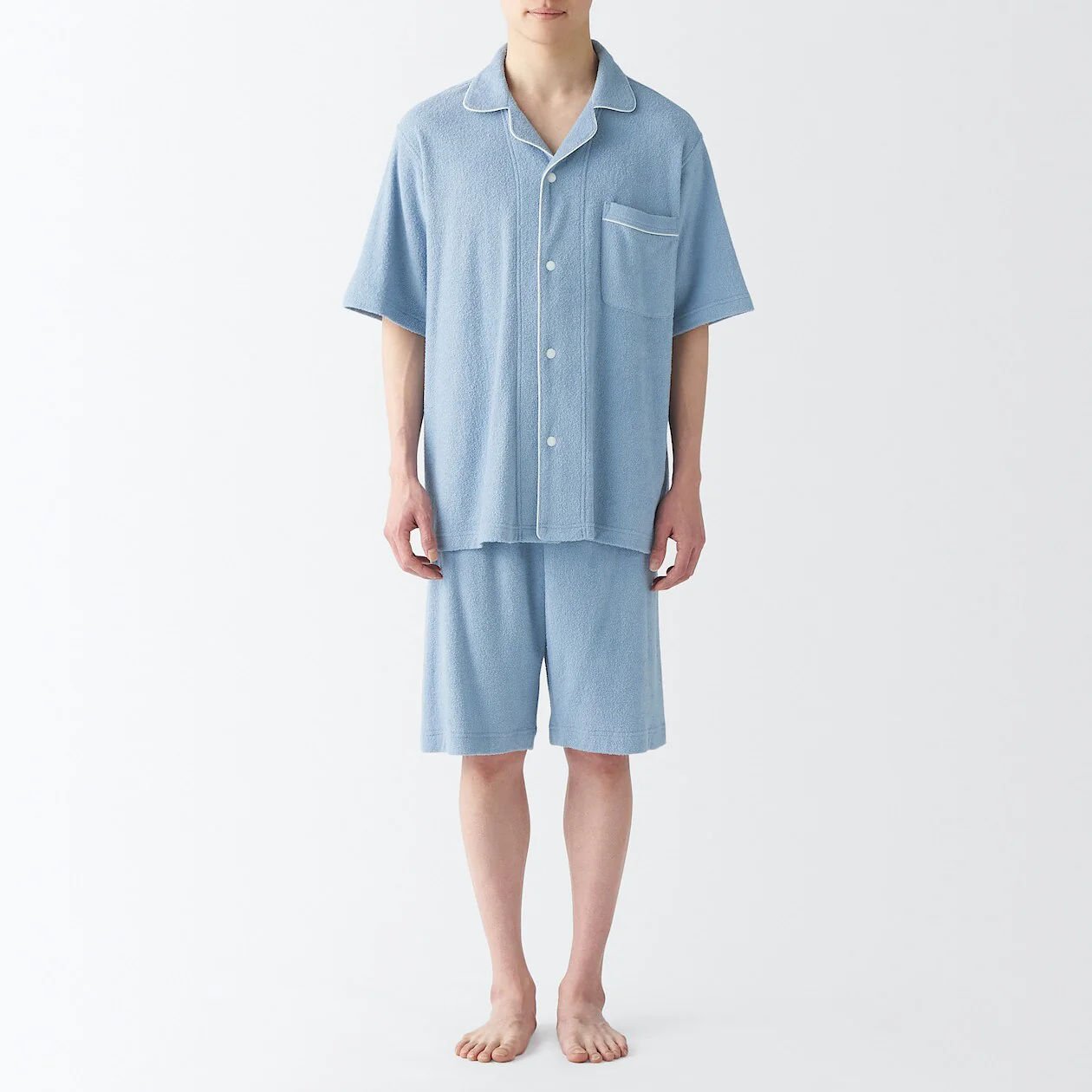 Terry Towelling Short Sleeve Pyjamas - Image 20