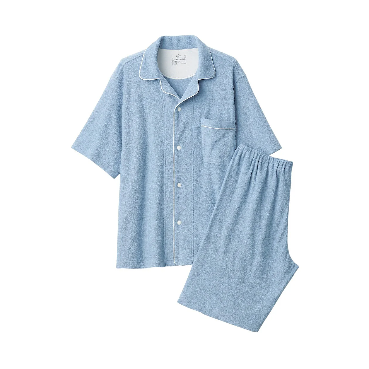 Terry Towelling Short Sleeve Pyjamas - Image 26