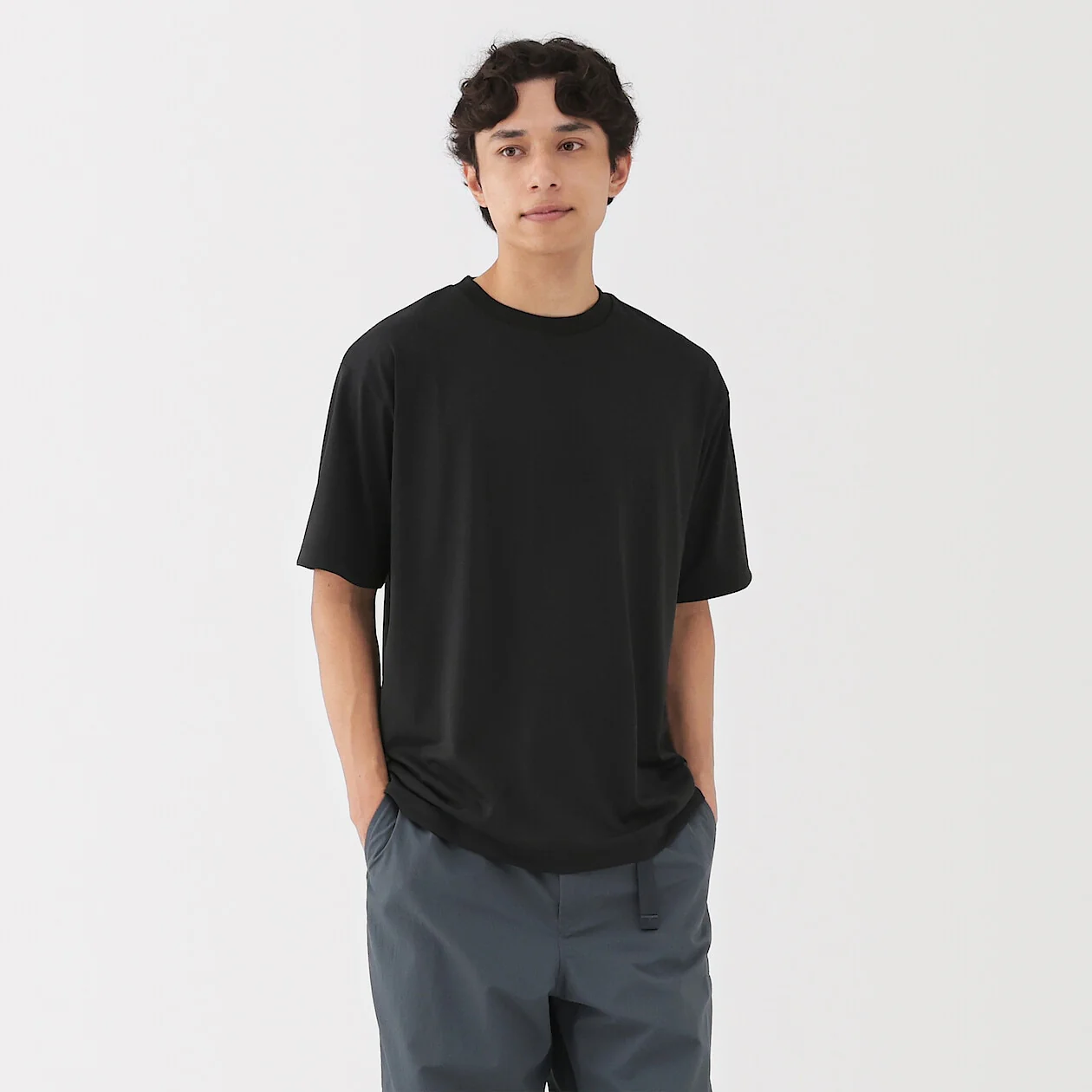 Quick Dry Crewneck Short Sleeve T-Shirt - Image 19