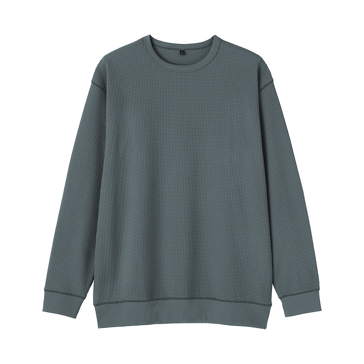 UV Protection Quick Dry Waffle Crewneck Long Sleeve T-Shirt - Image 29