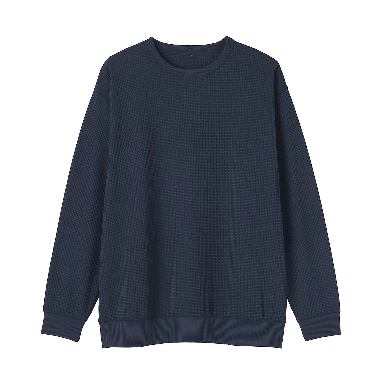 UV Protection Quick Dry Waffle Crewneck Long Sleeve T-Shirt - Image 35