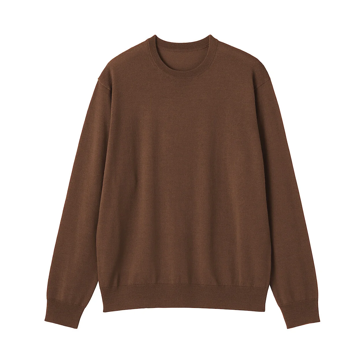 Washable Wool High-Gauge Crewneck Sweater - Image 17