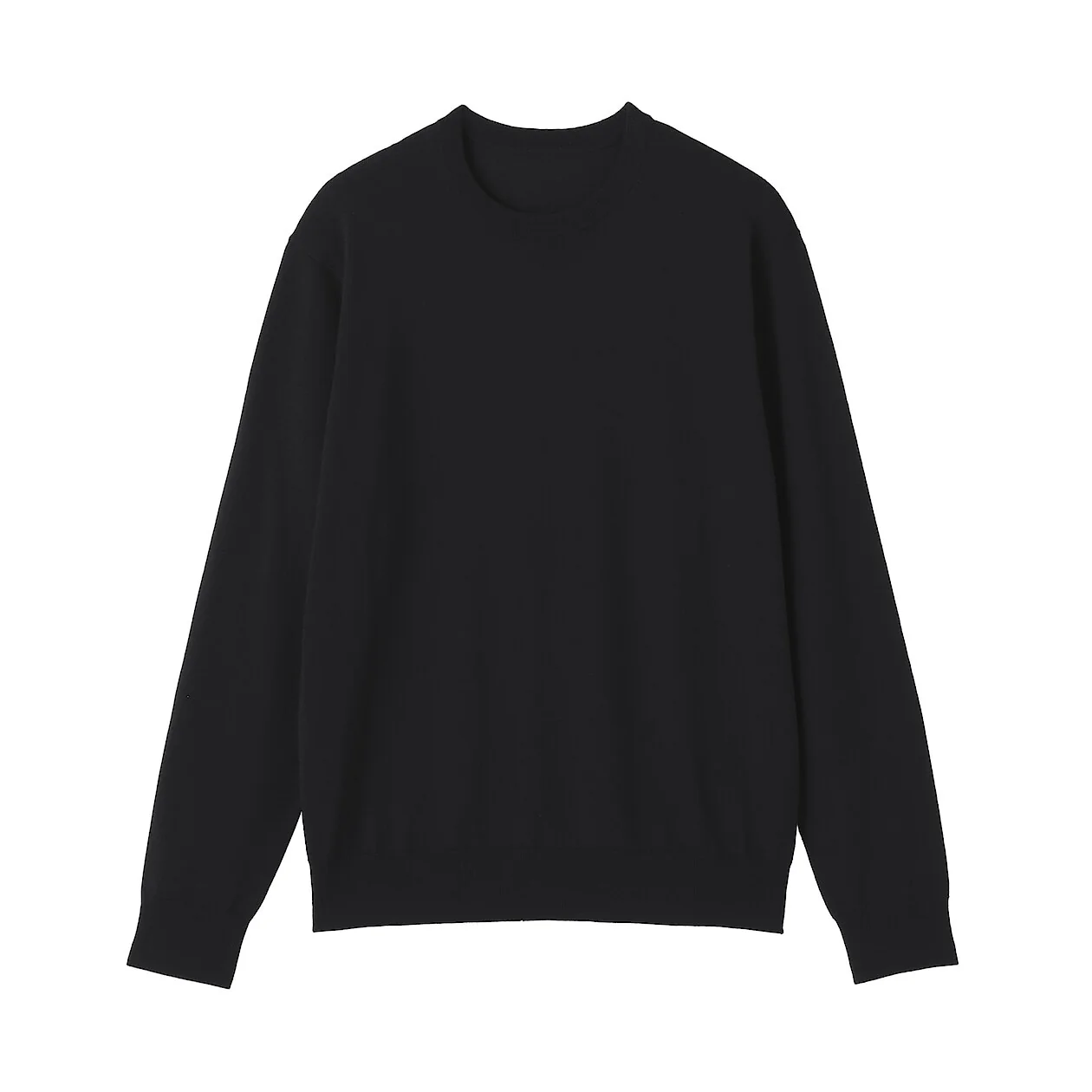 Washable Wool High-Gauge Crewneck Sweater - Image 9