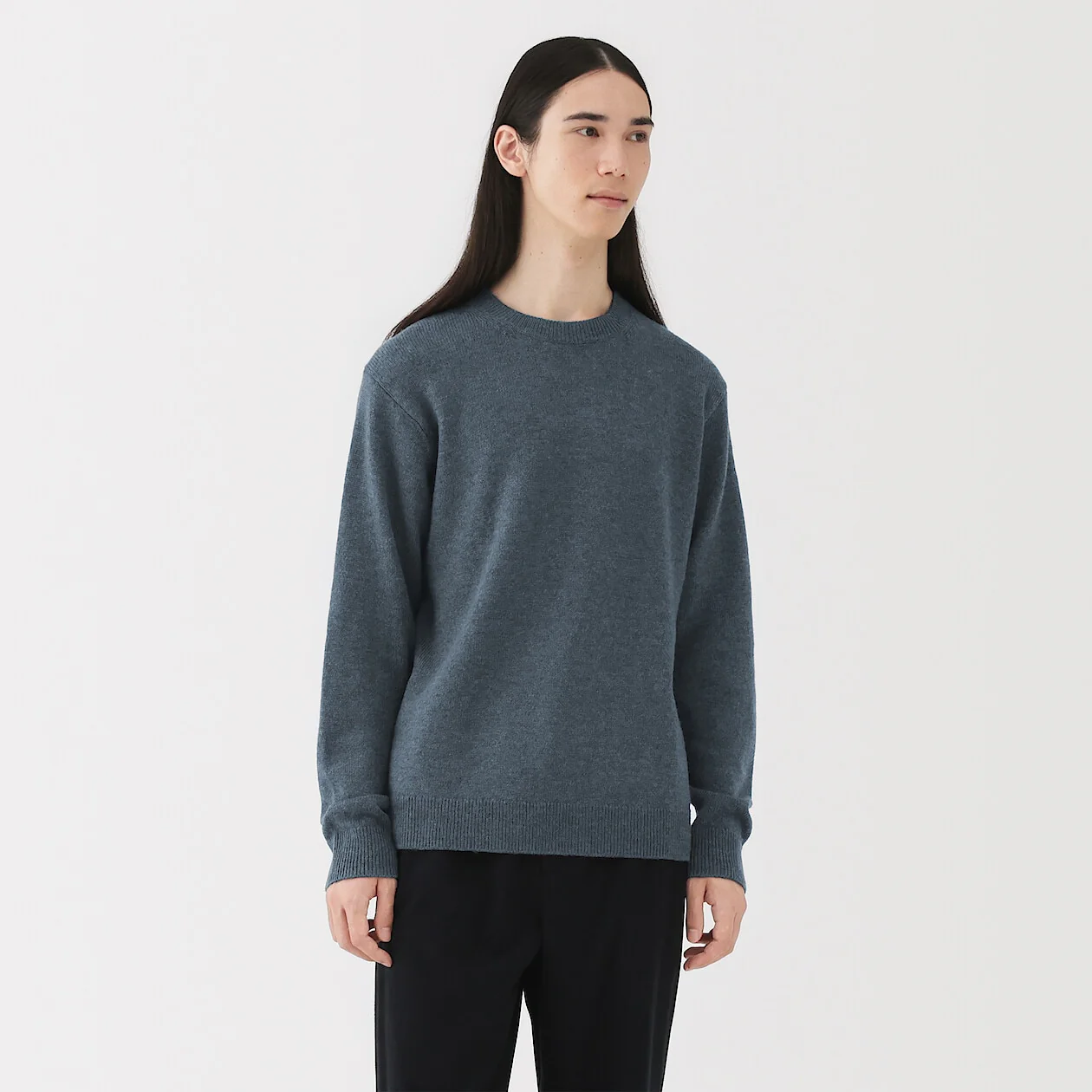 Washable Wool Mid Gauge Crewneck Sweater - Image 28