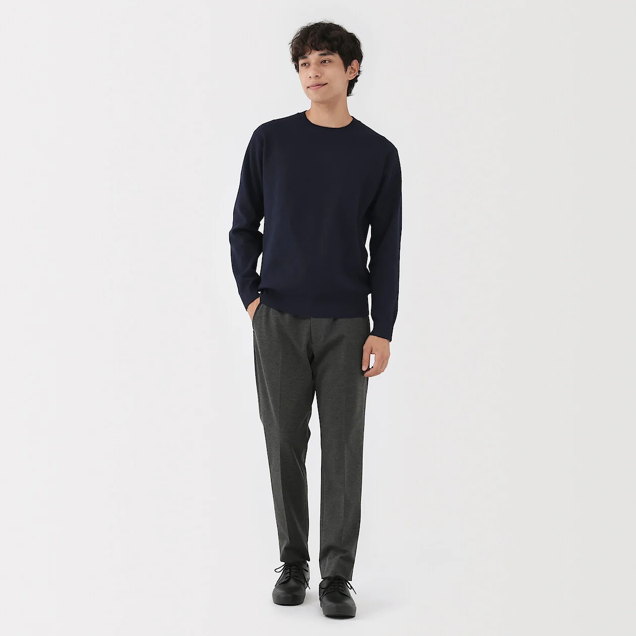 Washable Ribbed Milano Crewneck Sweater - Image 24