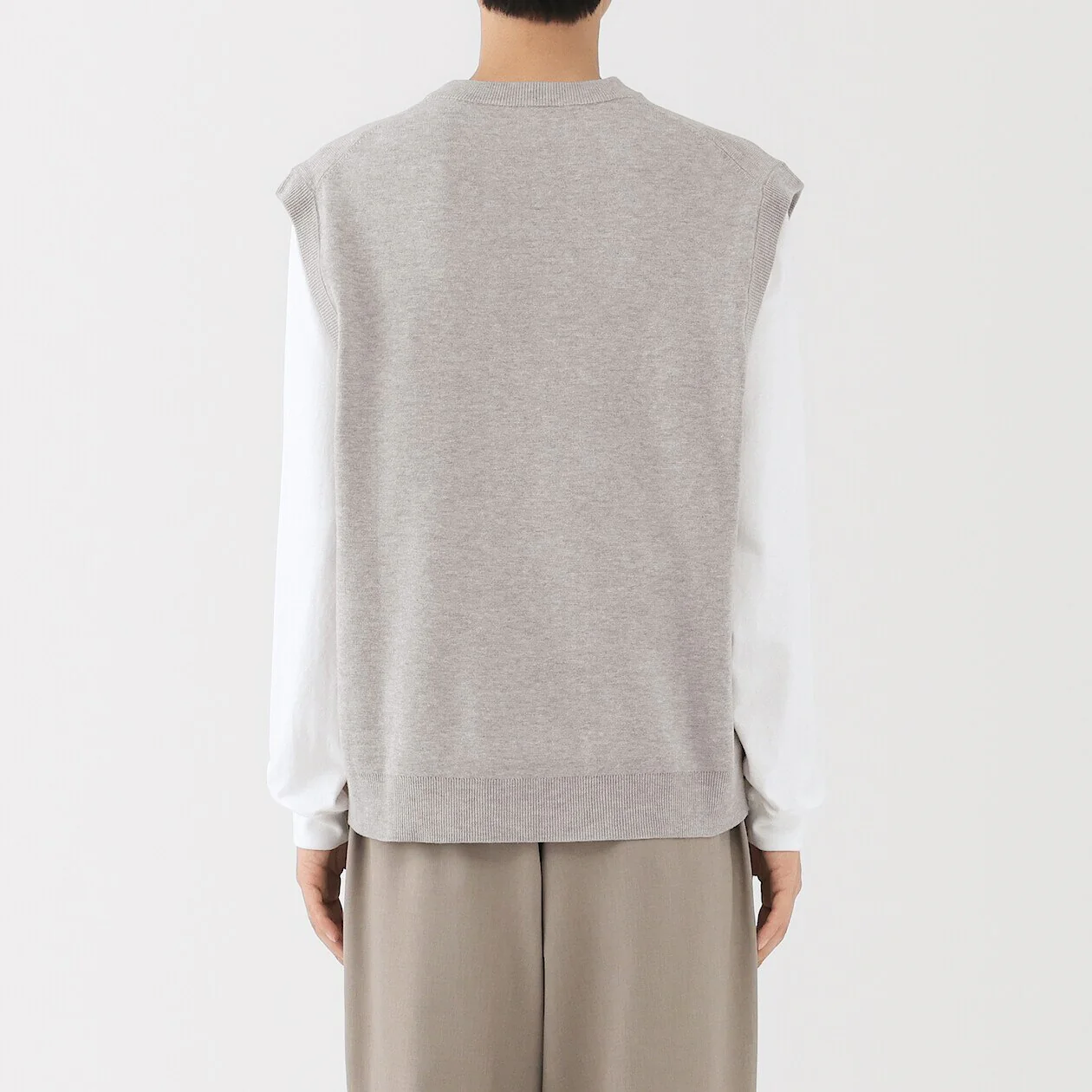 Washable Ribbed Milano Vest - Image 4