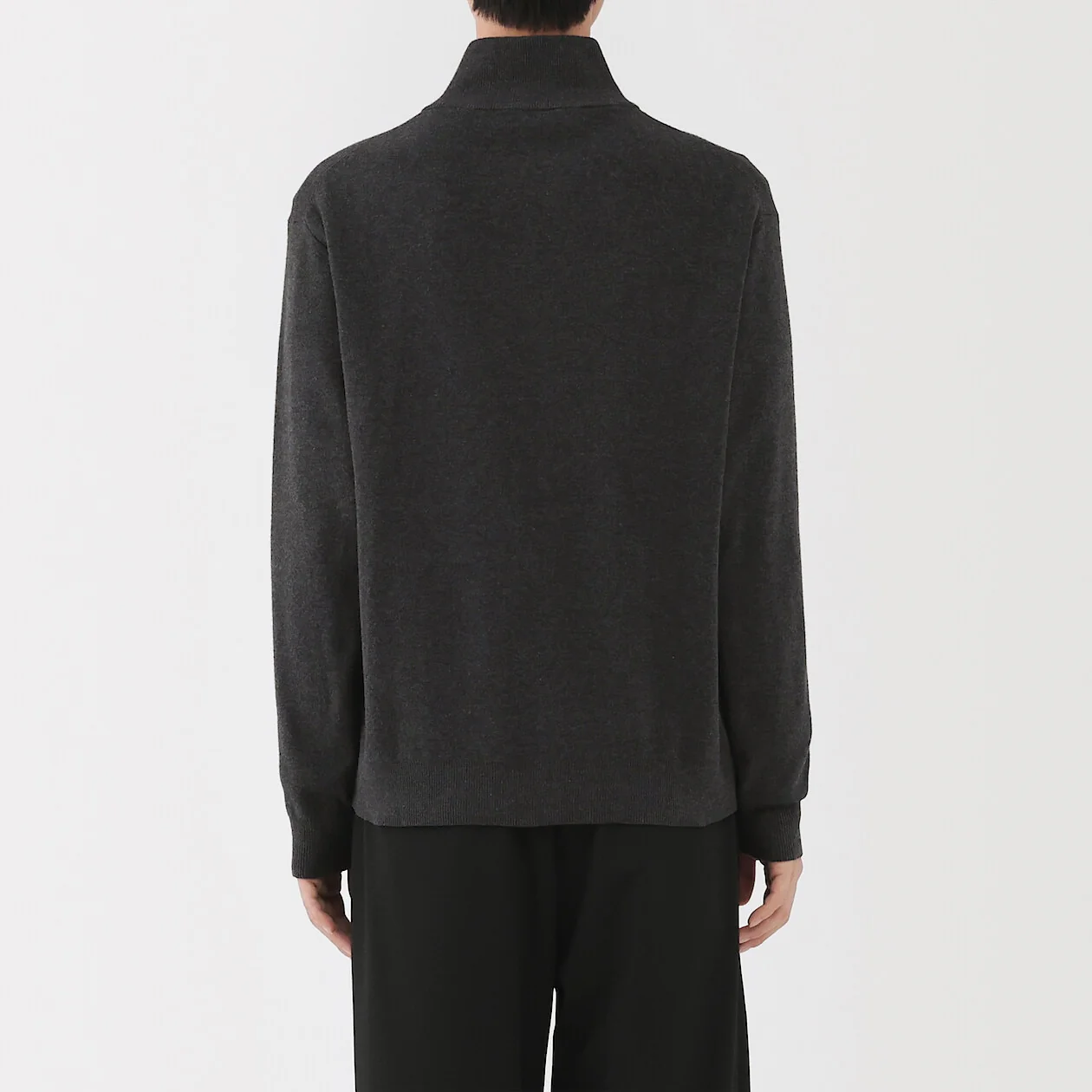 Washable Ribbed Milano Zip-Up Cardigan - Image 10