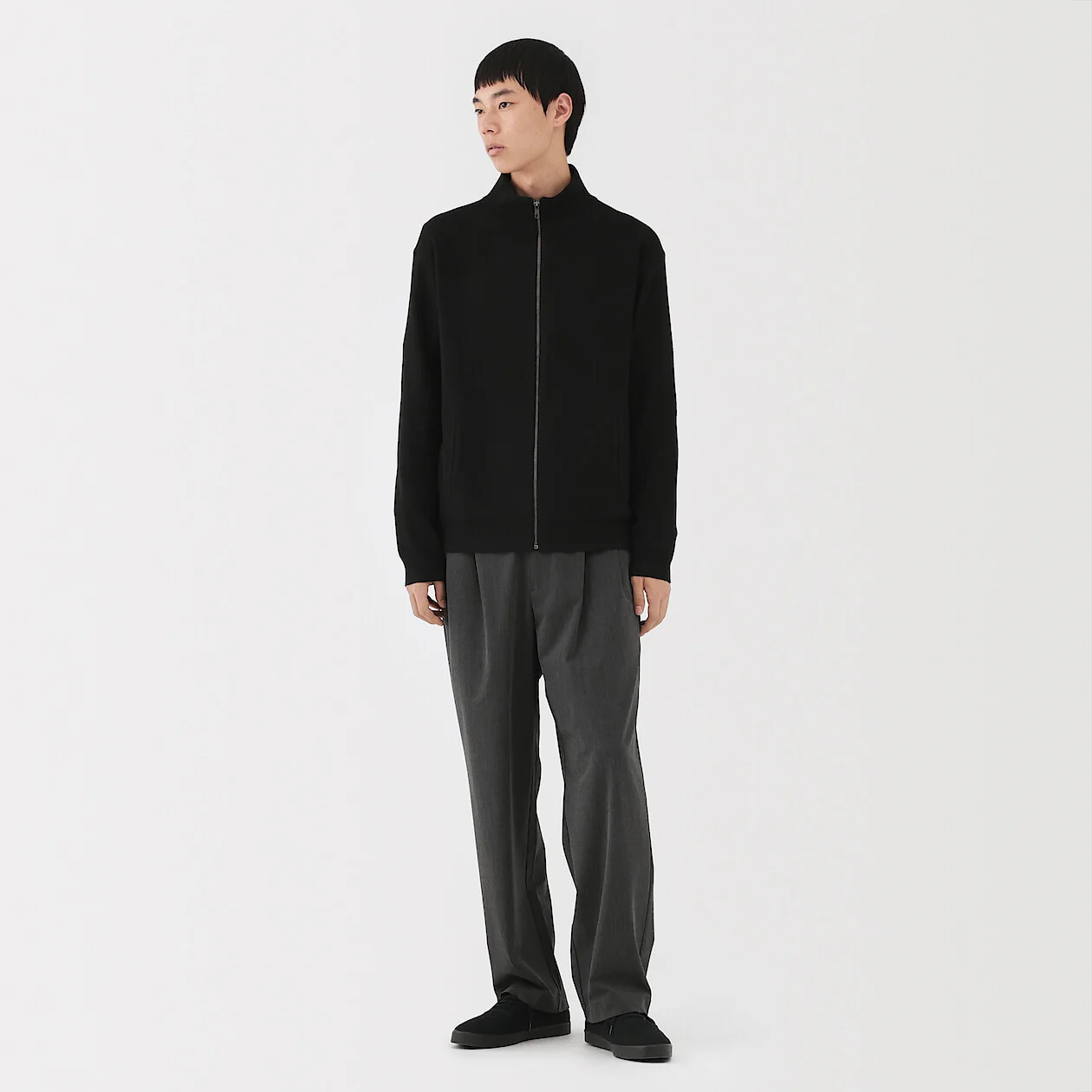Washable Ribbed Milano Zip-Up Cardigan - Image 17