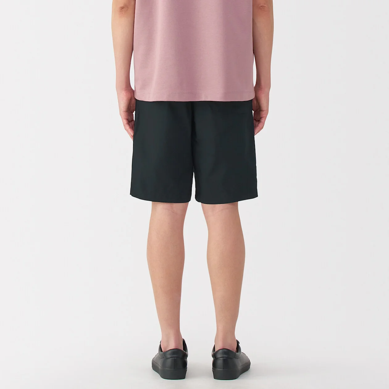 Washed Broadcloth Cotton Shorts - Image 31