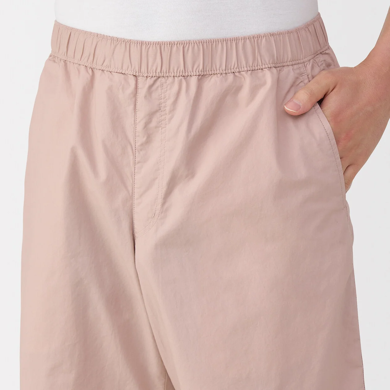Washed Broadcloth Cotton Shorts - Image 50