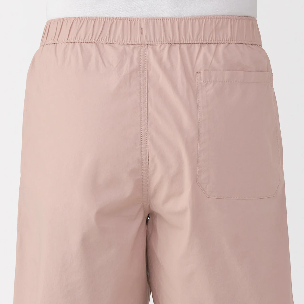 Washed Broadcloth Cotton Shorts - Image 51