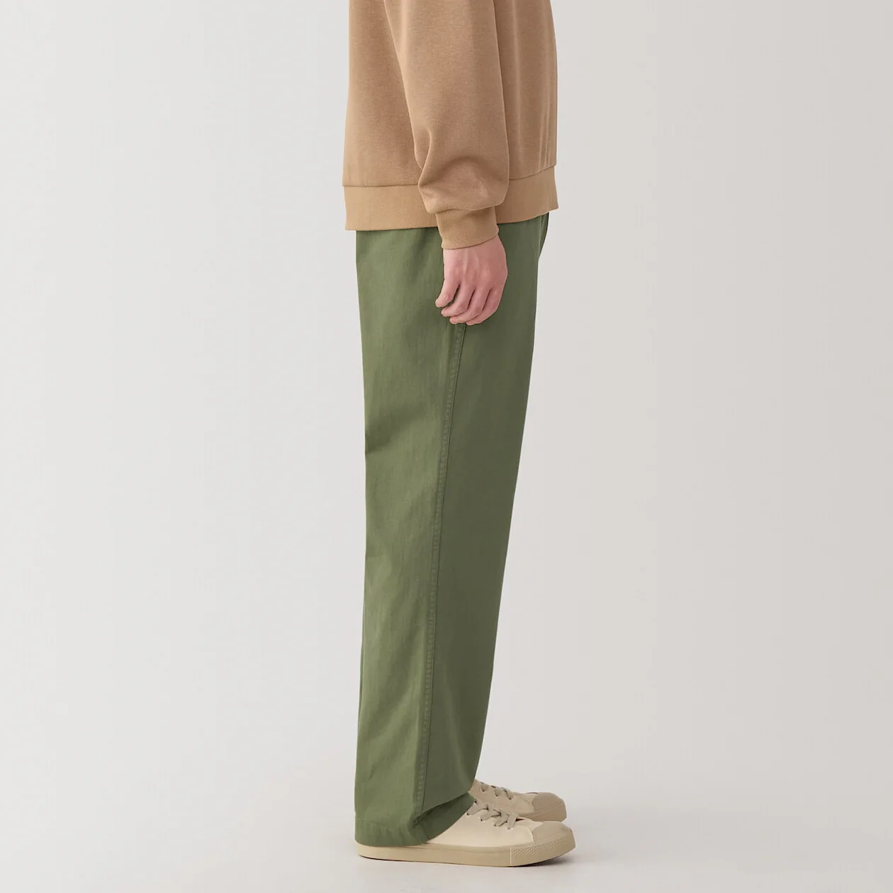 Washed Chino Wide Pants - Image 12