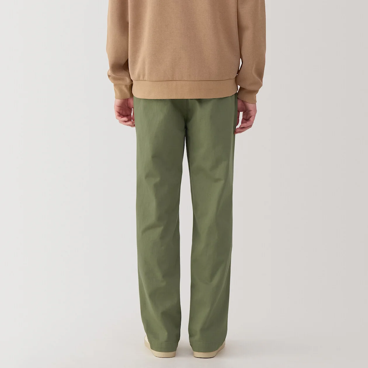 Washed Chino Wide Pants - Image 13