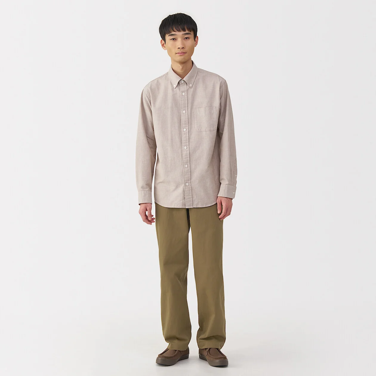 Washed Chino Wide Pants - Image 2