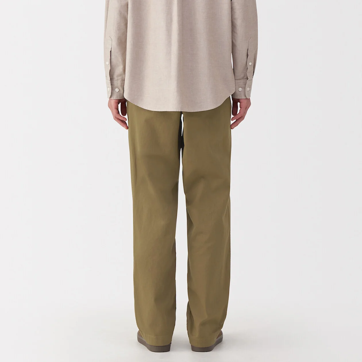 Washed Chino Wide Pants - Image 4