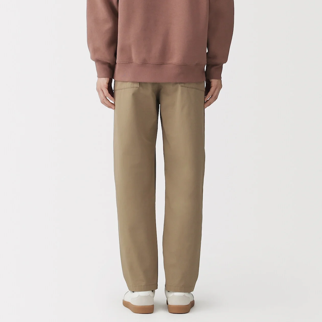 Washed Cotton Easy Pants - Image 4